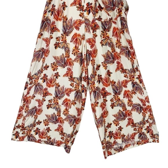 Free People Hot Tropics Wide Leg Crop Jumpsuit Size 2 - Picture 8 of 15
